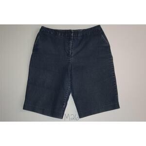 Josephine Chaus Jean Shorts Size 12 Blue Womens -0713M26